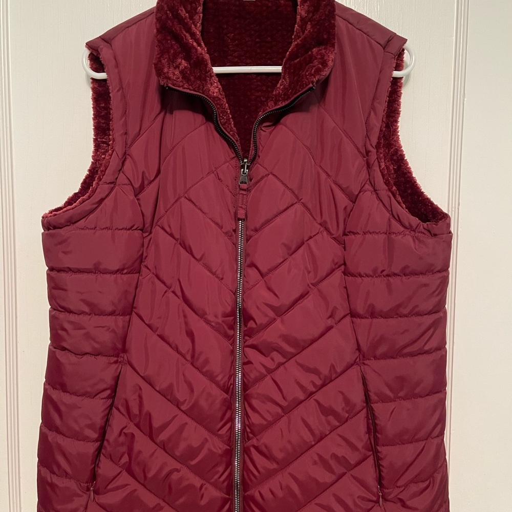 Lined quilted vest
